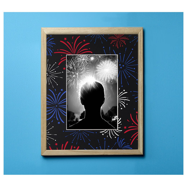 PA Essentials Stencil 6 inch x 6 inch Fireworks