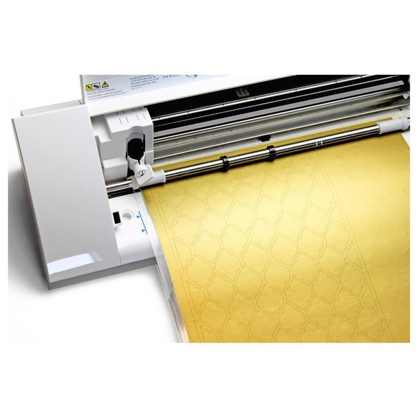 PA Vinyl 12 inch x 12 inch Sheet Permanent Gloss Golden Yellow UPC 12pc