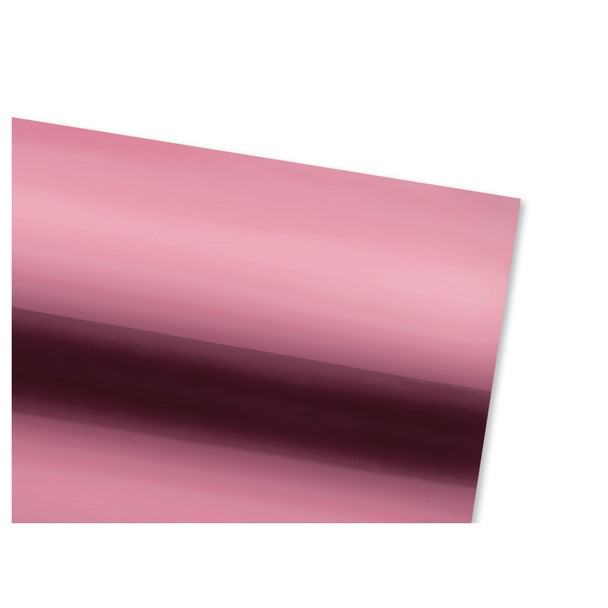 PA Vinyl Iron On Roll 12 inch x 14 inch Foil Pink