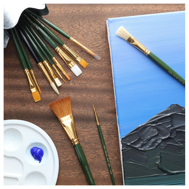 Pro Art Brush Artist Select Gold Taklon Round 100 Package