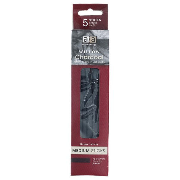 Art Advantage Willow Charcoal Medium 5pc