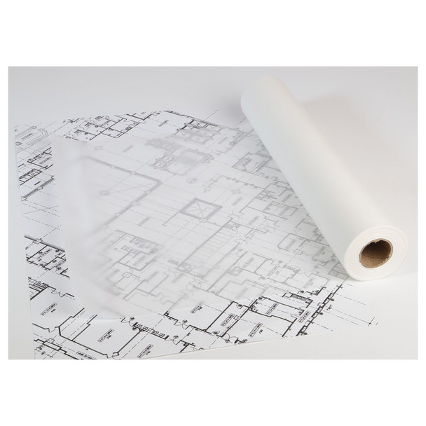 Pro Art Tracing Paper Sketch 12 inch x 50yd Roll White