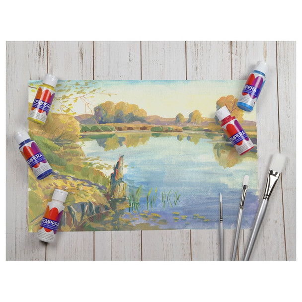 Pro Art Tempera Paint Liquid 2oz Ultra Blue