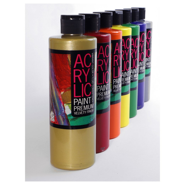 Pro Art Acrylic Paint Student 16oz Burnt Umber