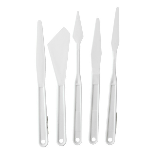 Pro Art Palette Knife Set Plastic 5pc
