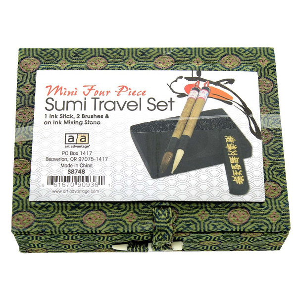 Art Advantage Sumi Ink Brush Set 4pc