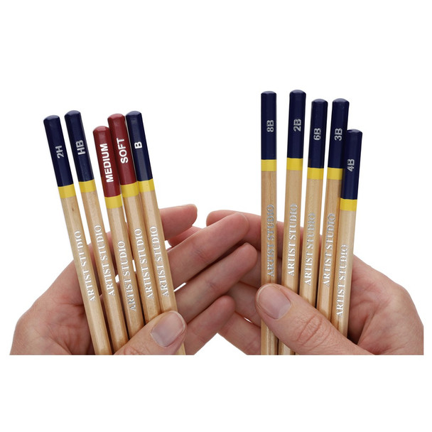 Pro Art Pencils Dry Media Set 10pc