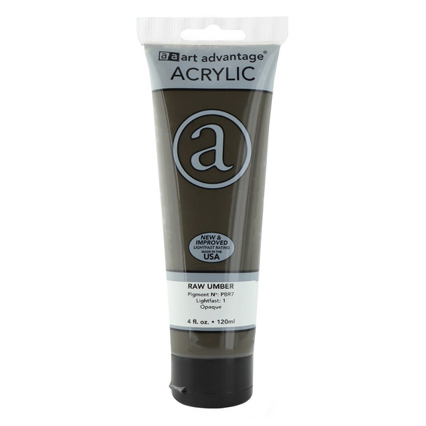 Art Advantage Acrylic Paint 4oz Raw Umber