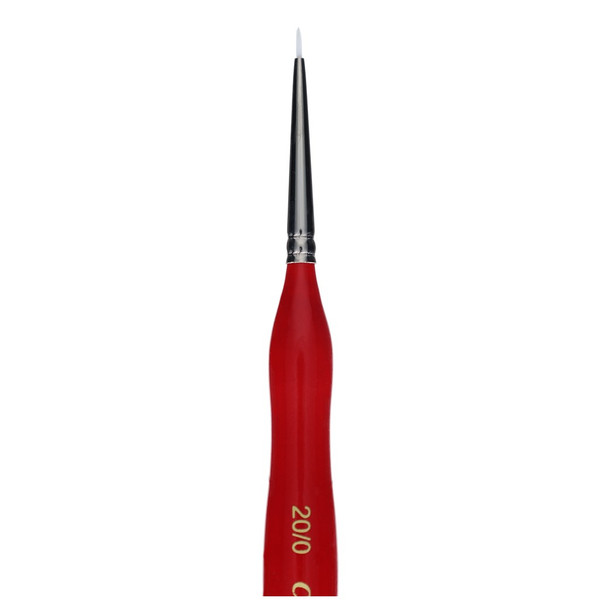 Connoisseur White Taklon Brush Mini Detail Spotter 200