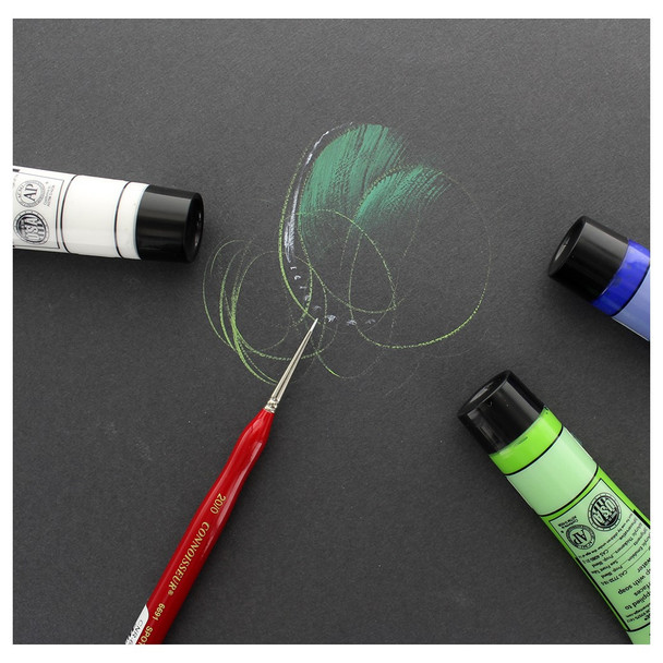 Connoisseur White Taklon Brush Mini Detail Spotter 200