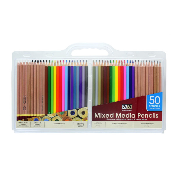 Art Advantage Mixed Media Pencil Set 50pc