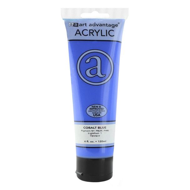 Art Advantage Acrylic Paint 4oz Cobalt Blue