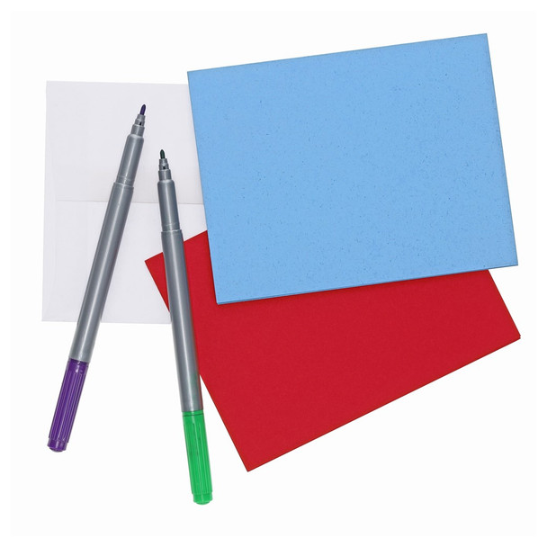 Paper Accents Card Envelopes 4.25 inch x 5.5 inch Smooth Assorted 40pc