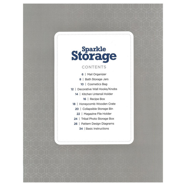 Diamond Art By Leisure Arts Sparkle Storage Book