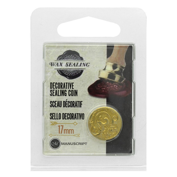 Manuscript Wax Sealing Decorative Coin Quill