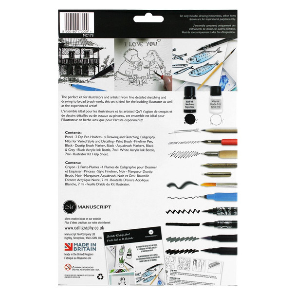 Manuscript Illustrator Design Kit 14pc