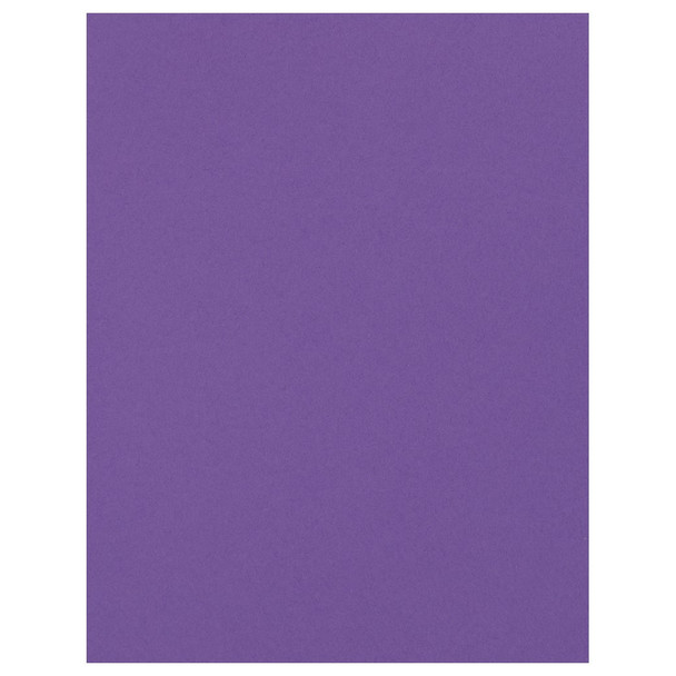 Paper Accents Cardstock 8.5 inch x 11 inch Smooth 65lb Violet 1000pc Box