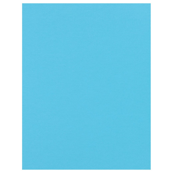 Paper Accents Cardstock 8.5 inch x 11 inch Textured 73lb Popsicle Blue 1000pc Box