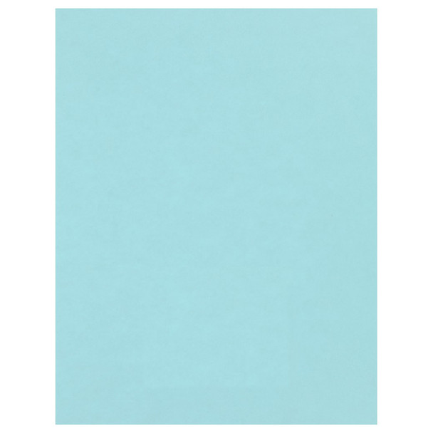 Paper Accents Cardstock 8.5 inch x 11 inch Smooth 60lb Baby Blue 1000pc Box