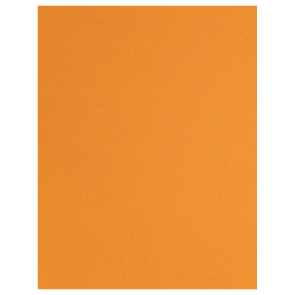 Paper Accents Cardstock 8.5 inch x 11 inch Smooth 65lb Pumpkin 1000pc Box