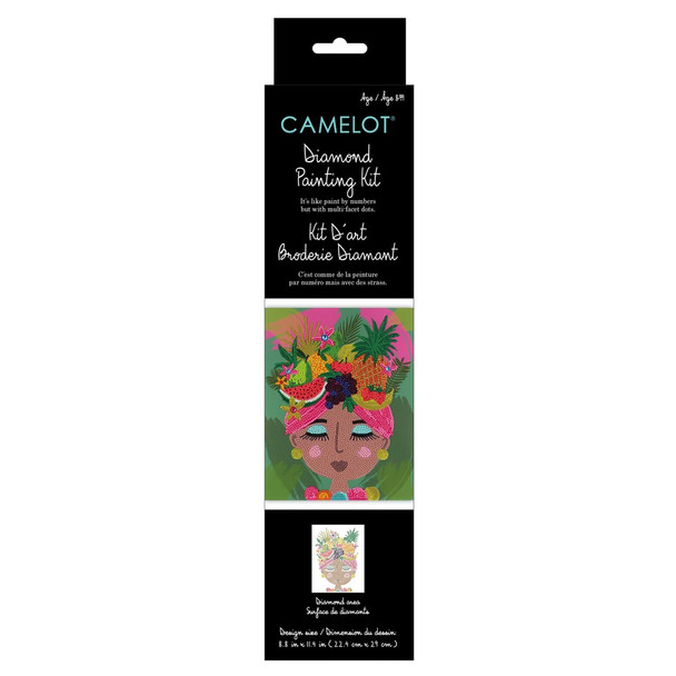 Camelot Dots Diamond Painting Kit Beginner Carnival