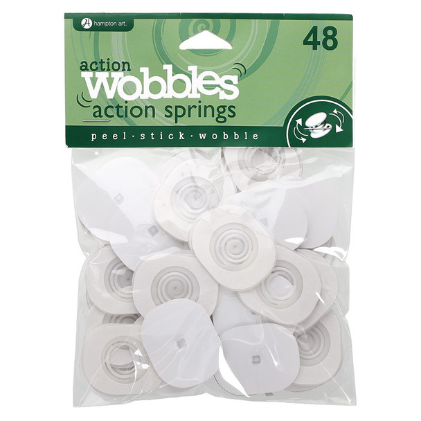 Hampton Art Accessories Action Wobbles 48pc