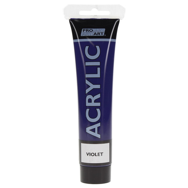 Pro Art Acrylic Paint 75ml Violet