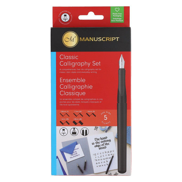 Manuscript Cartridge Pen Classic Calligraphy Set