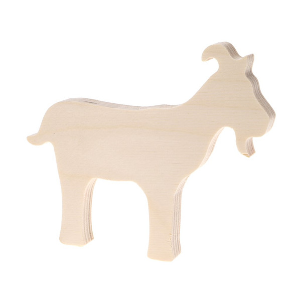 Good Wood By Leisure Arts 1/2 inch Thick Shapes Goat
