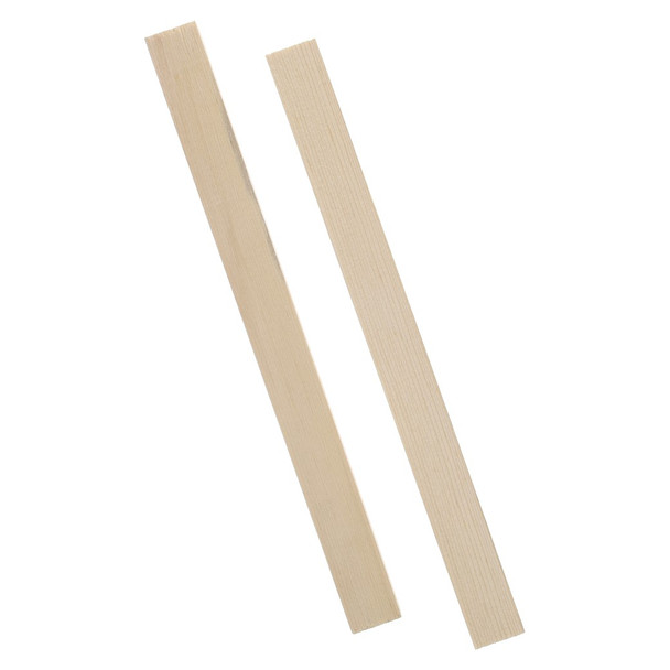 Good Wood Dowels 12 inch x 1 inch Square Package 2pc Natural