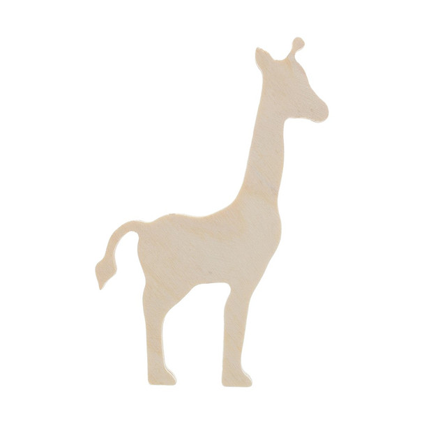 Good Wood By Leisure Arts 1/2 inch Thick Shapes Giraffe