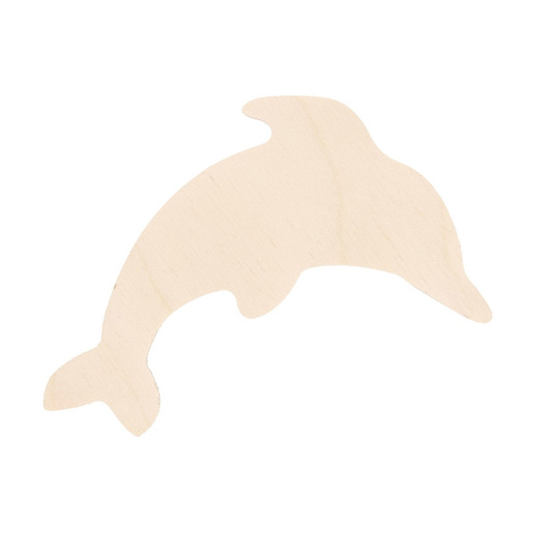 Good Wood By Leisure Arts 1/2 inch Thick Shapes Dolphin