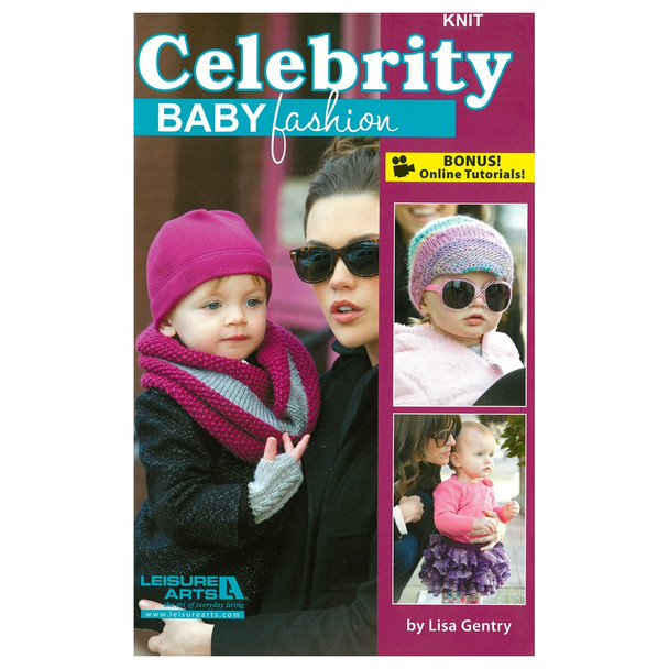 Leisure Arts Celebrity Fashion Knit Book Collection 3pc