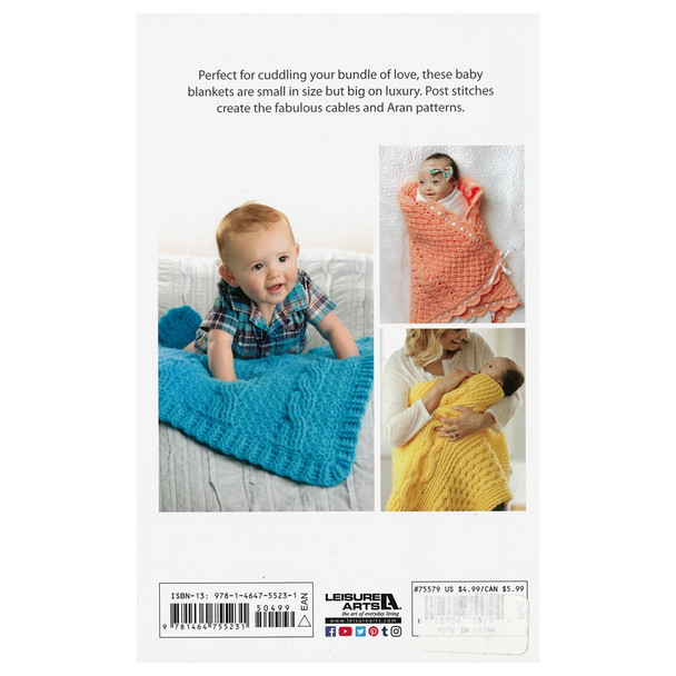 Leisure Arts Baby Crochet Book Collection 5pc