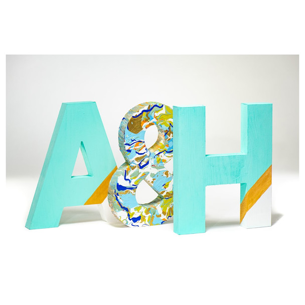 Hampton Art Wood Letter Craft Me 8 inch x 7.25 inch x 1 inch Y