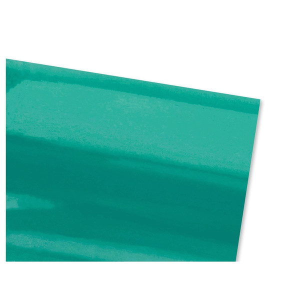PA Vinyl 12 inch x 12 inch Sheet Permanent Gloss Turquoise UPC 12pc