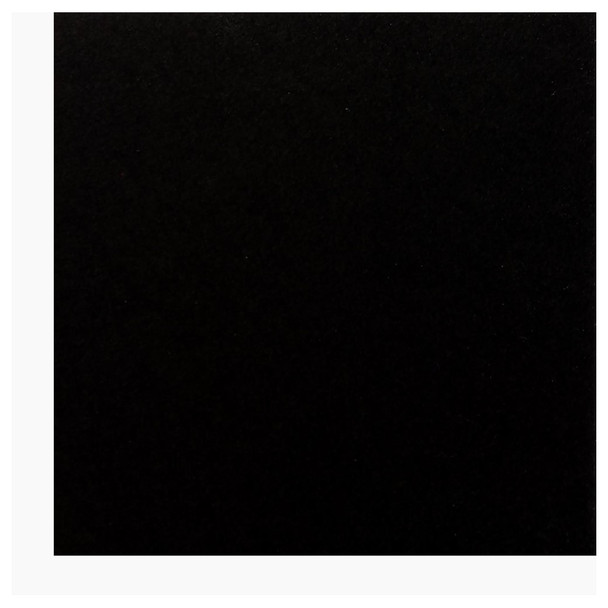 PA Framing Mat Blank 8 inch x 10 inch White Core Black 5pc