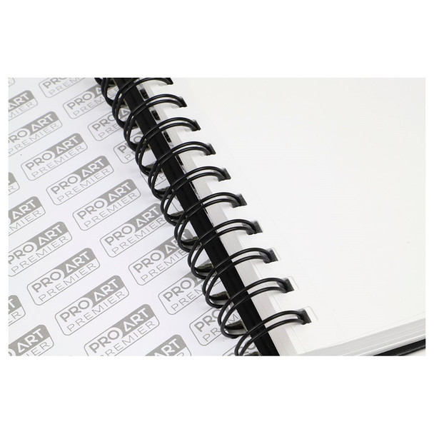 Pro Art Premier Sketch Book Hardcover 4 inch x 6 inch 70lb Wirebound 80 Sheets