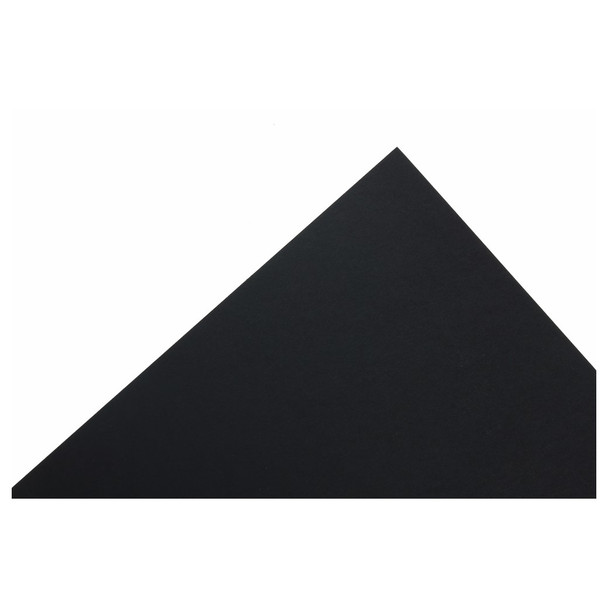 Paper Accents Cardstock 8.5 inch x 11 inch Smooth 80lb Black 25pc