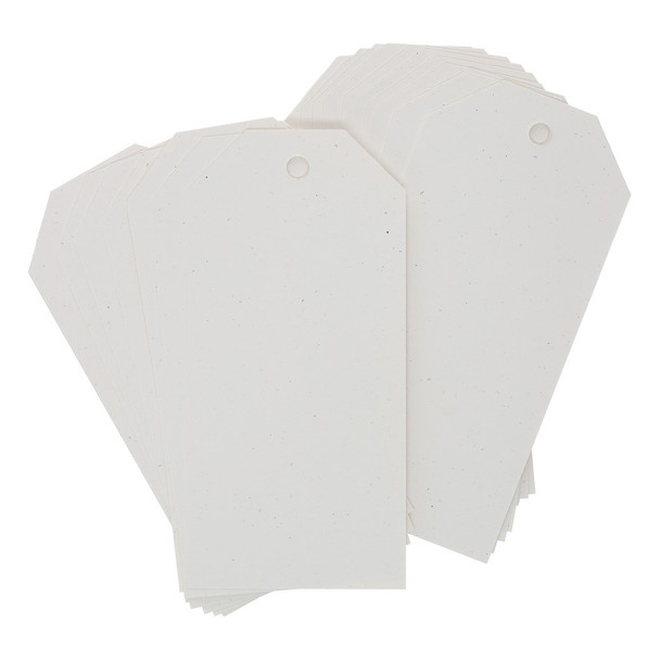 Paper Accents Craft Tags 2.5 inch x 5.25 inch Recycled Birch 25pc