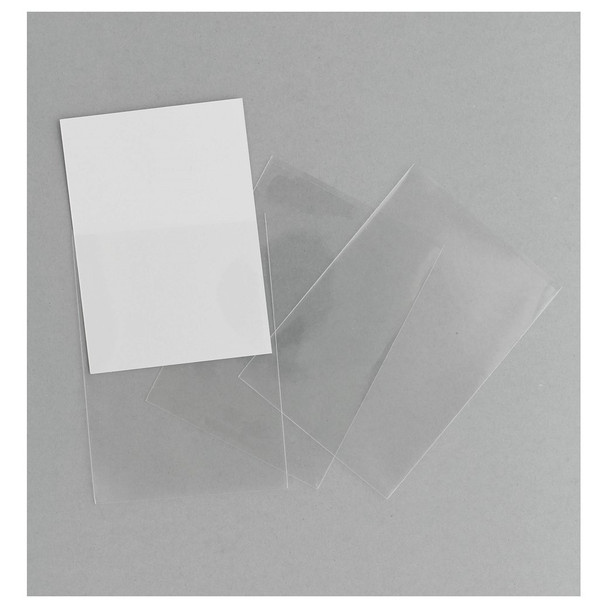Paper Accents Card Sleeves 2.5 inch x 3.5 inch Clear 25pc