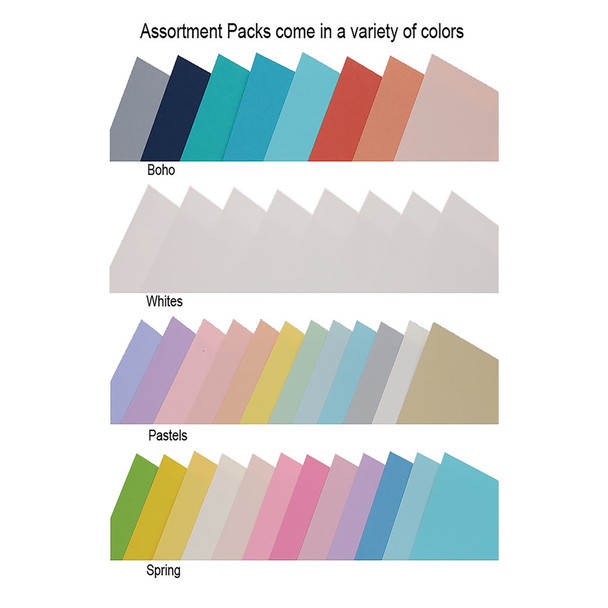 Paper Accents Cardstock Pad 12 inch x 12 inch Pastel Assortment 48pc
