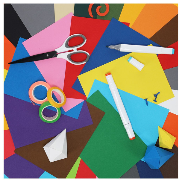 Paper Accents Cardstock Pad 5 inch x 7 inch Neutrals Assortment 48pc