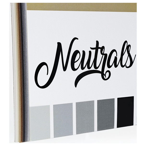 Paper Accents Cardstock Pad 5 inch x 7 inch Neutrals Assortment 48pc