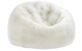 Longwool Ivory Bean Bag