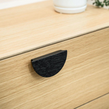 Nest Wraps Half Wooden Handle - Black Oak