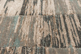 BRICK TILES 80cm x 150cm Belgium Rug - Grey Shades