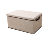 EXTRA LARGE BEIGE STORAGE BOX