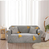 2-Seater Geometric Print Sofa Slipcover