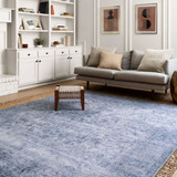 Slate blue rug